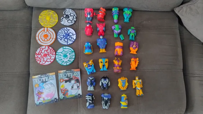 Coleção Missão Totem Revista Recreio quase completa