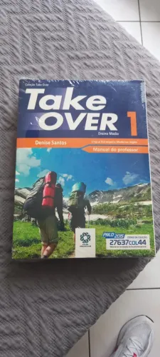 Livro Take Over Vols 1 2 E 3 Inglês Ensino Médio - novos - Manual do professor (com resp)