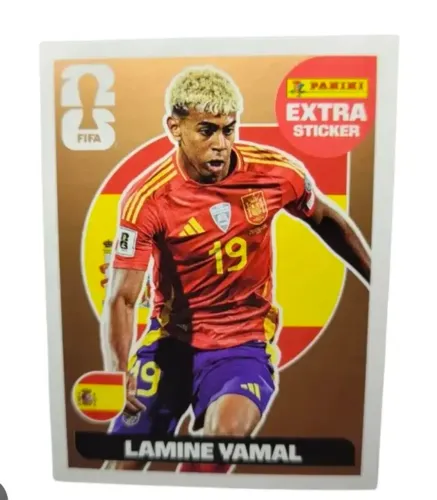 FIGURINHA LAMINE YAMAL - BRONZE EXTRA