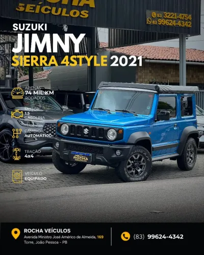 Suzuki Jimny Sierra 4style 1.5 16V AUT 2021