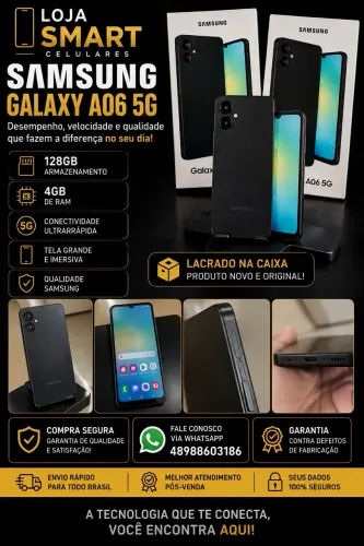 Celular novo, lacrado 2 unidades