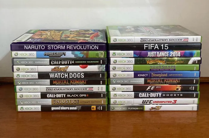 22 Jogos Xbox 360 Originais (Faço envio)