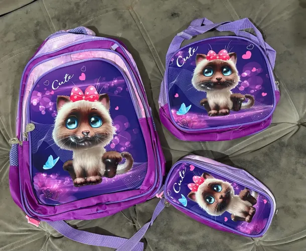 Conjunto Mochila - Merendeira - Estojo