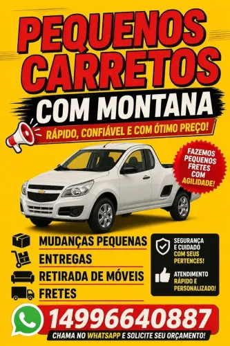 Carreto em Bauru