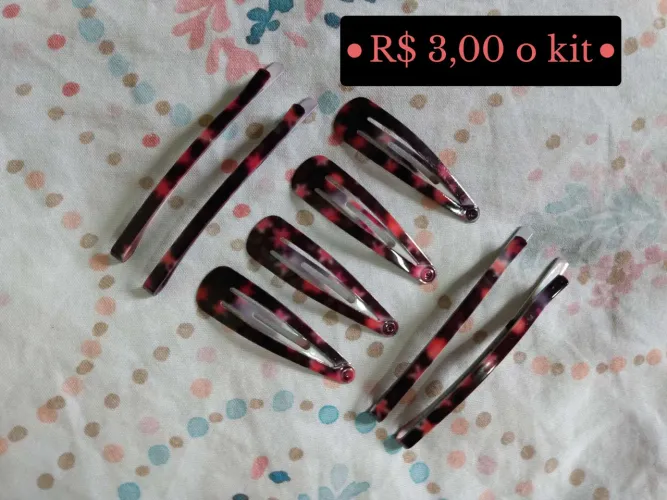 Kits de tic tac e grampos
