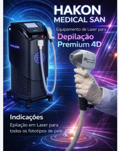 LOCAÇÃO LASER HAKON 4D (Tecnologia de ponta para sua Clinica)