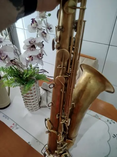 Sax tenor alemão Oscar adlher vintage