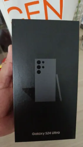 Galaxy S24 Ultra 256gb pouco usado NF e Garantia até Abril 2027 $3890.