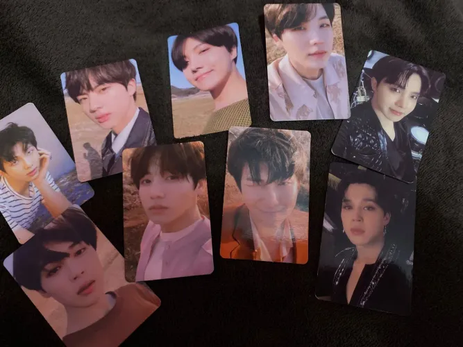 Photocard BTS não oficial