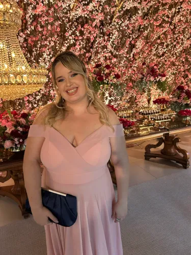 Vestido Madrinha Rosê