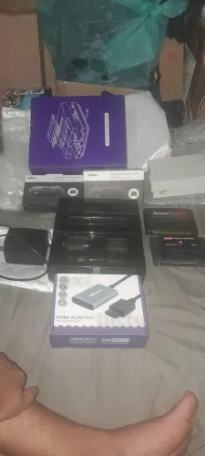 Super Nintendo translúcido Black.