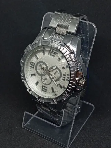 RELÓGIO DE LUXO COR PRATA