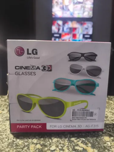 Óculos 3D LG AG-F315 c/4 unidades Glass passivos