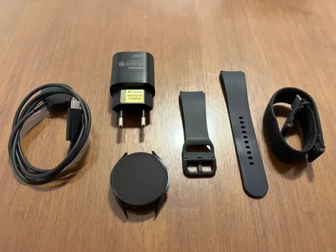 Galaxy Watch6 44mm | Kit Completo + 2 Pulseiras Originais + NF