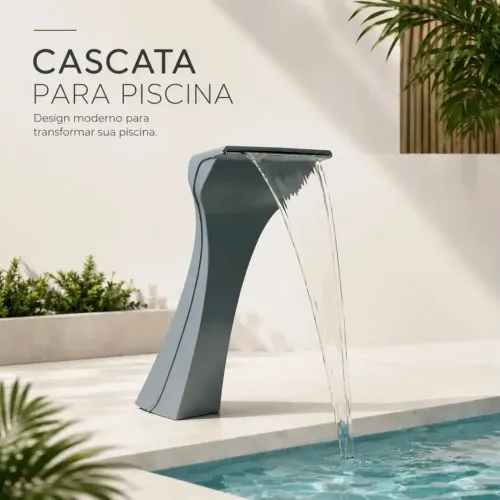 Cascata piscina