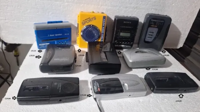 Walkmans funcionando em bom estado a partir de 119,00 teste na hora, valores na 1a foto
