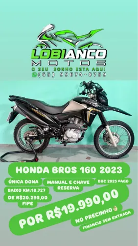 BROS 160 ESDD ÚNICA DONA