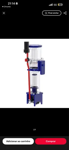 Skimmer Aquaexcel 70D para aquários até 200l