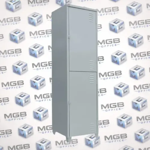 Roupeiro de Aço com 2 Portas Grandes Insal com 3 Divisões-1,96x0,53x0,41cm- ENTREGAMOS!