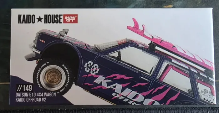 Datsun 510 4x4 Wagon Kaido Offroad V2 Mini GT Kaido House #149