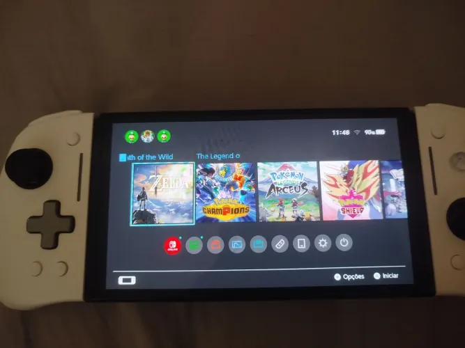Nintendo Switch OLED desbloqueado + extras