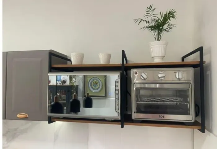 Prateleira Nova Amadeirado linda.