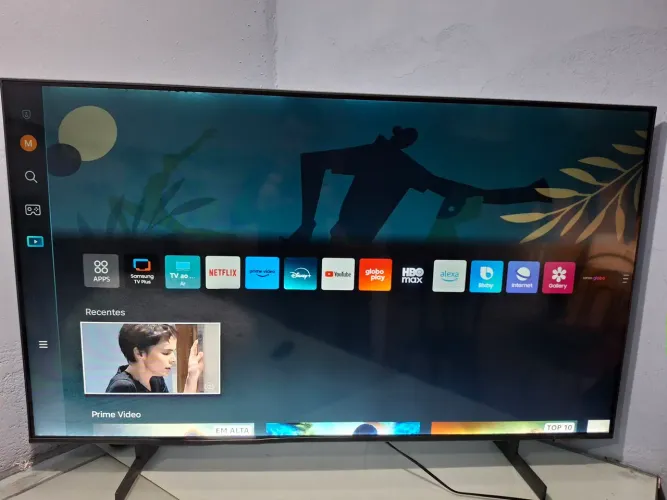Tv smart 4k 50" comando de soz samsung 