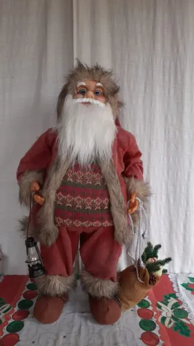 Papai Noel 85 cm- DECORAÇÃO DE NATAL