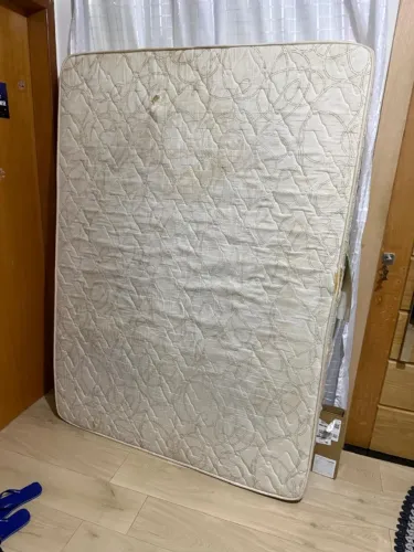 Cama box casal com colchão