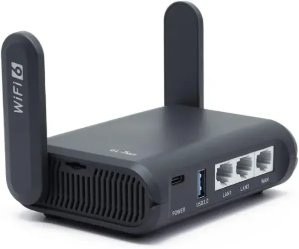 travel router GL.iNet GL-AXT1800 Slate AX