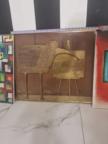 Obra " AMAZÔNIA EM CHAMAS"