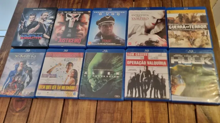 Lote de blu-ray 