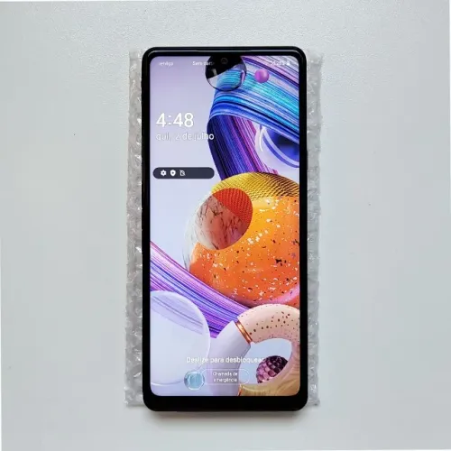 Celular LG K71 128gb 4gb Ram Branco + Caneta Spen Promoção