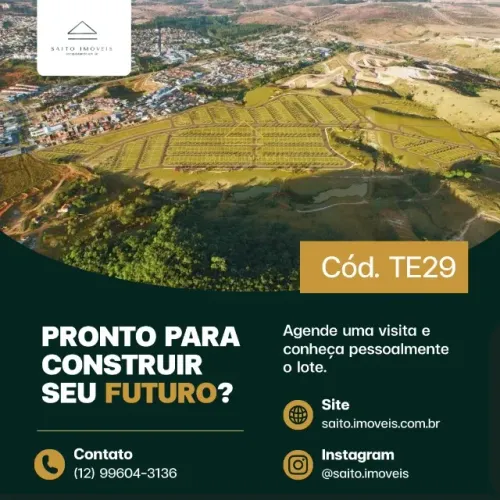 Terreno com Aclive de 254m² pronto para construir comercial ou residencial!