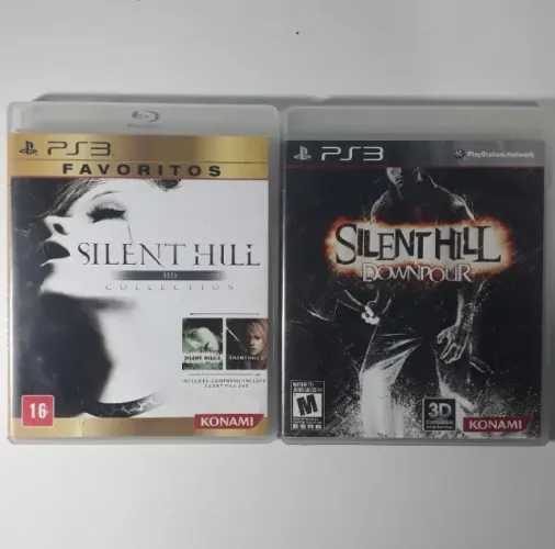 Jogos PS3 - Silent Hill HD Collection + Silent Hill Downpour