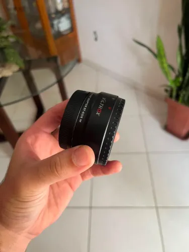 Adaptador viltrox Canon m50