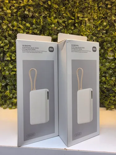 Xiaomi Power Bank 10000mAh 67W Original - Cabo Integrado | Carregamento Super Rápido