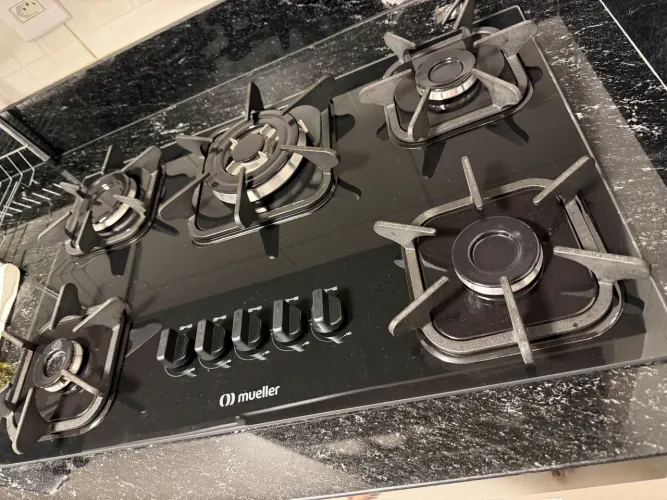 Fogão cooktop muller 5 bocas