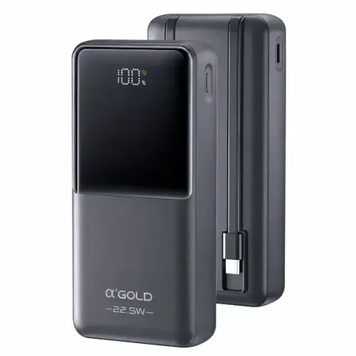 Carregador Portátil PowerBank Agold 20.000mah 22,5W