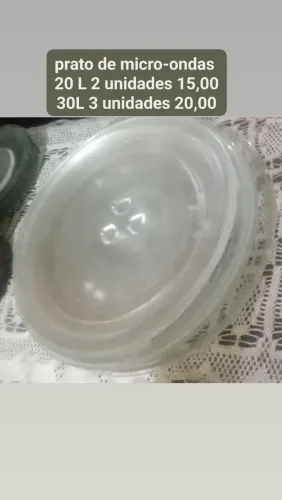 Prato de micro-ondas