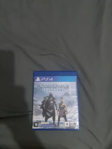 cd god of war Ragnarok ps4 os dois cds bem conservado
