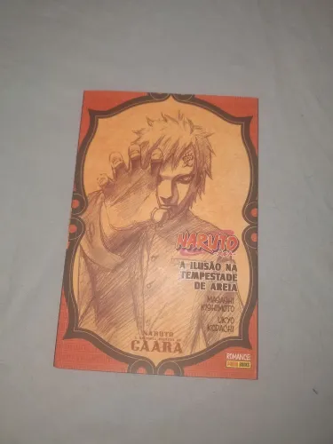 Livro Naruto; A História Secreta de Gaara: A Ilusão na Tempestade de Areia