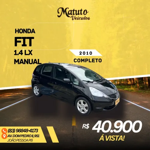 Honda Fit LX 1.4/ 1.4 Flex 8v/16v 5P Mec. 2010