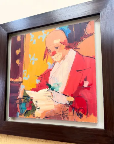Tela de pintura artista Ross