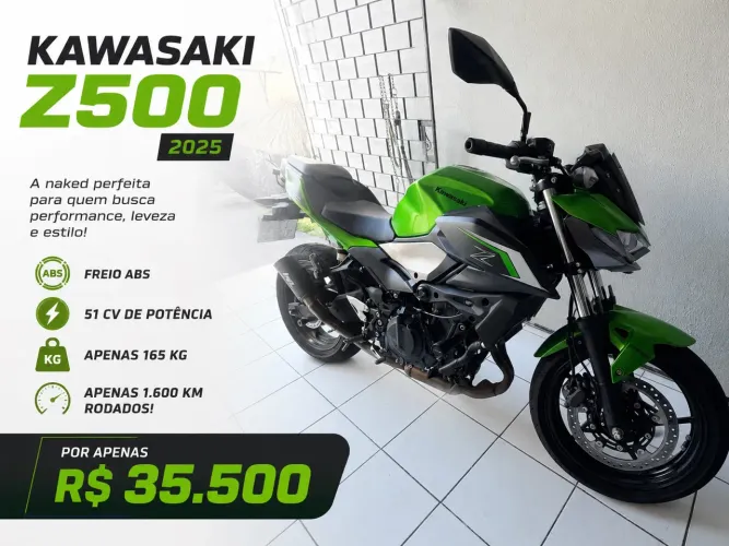 Kawasaki Z500 2025
