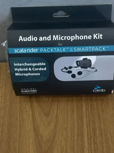 Kit de Áudio e Microfone Cardo Packtalk / Smartpack - Original