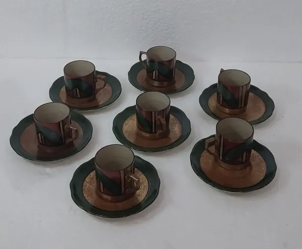 Antigo Conjunto de Xicaras Schimidt Catarina