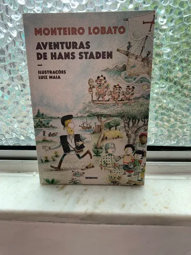 Livro Aventuras de Hans Staden - Monteiro Lobato