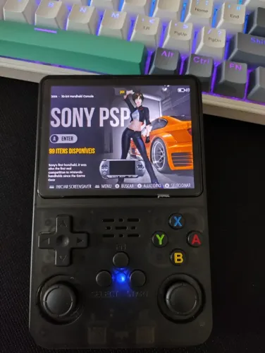 Video Game R36S - 128GB. Estado de novo, usado 02 vezes.