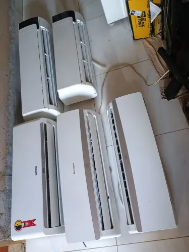 Ar condicionado usado instalado 1.500